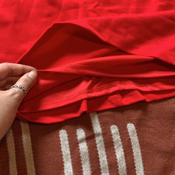 Marseille Red OffShoulder Longsleeve Bodycon Dress - Picture 8 of 12